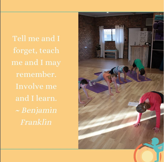 Kids Yoga is all about…